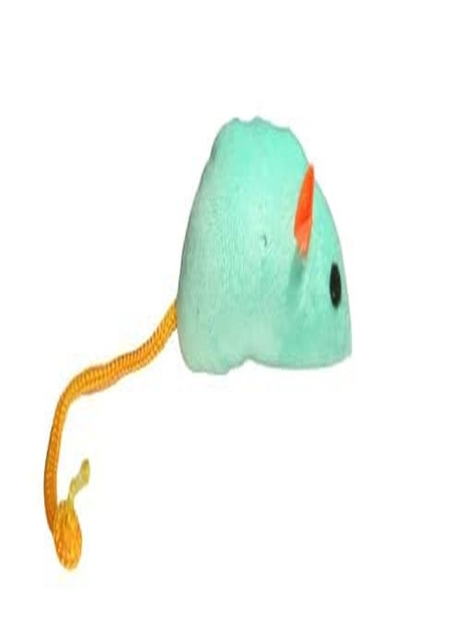 Pups&Pets Play-N-Squeak Mouse Interactive Cat Toy Playing Toy for Cat and Kitten - Color May Vary (1 Pieces) - Image 1